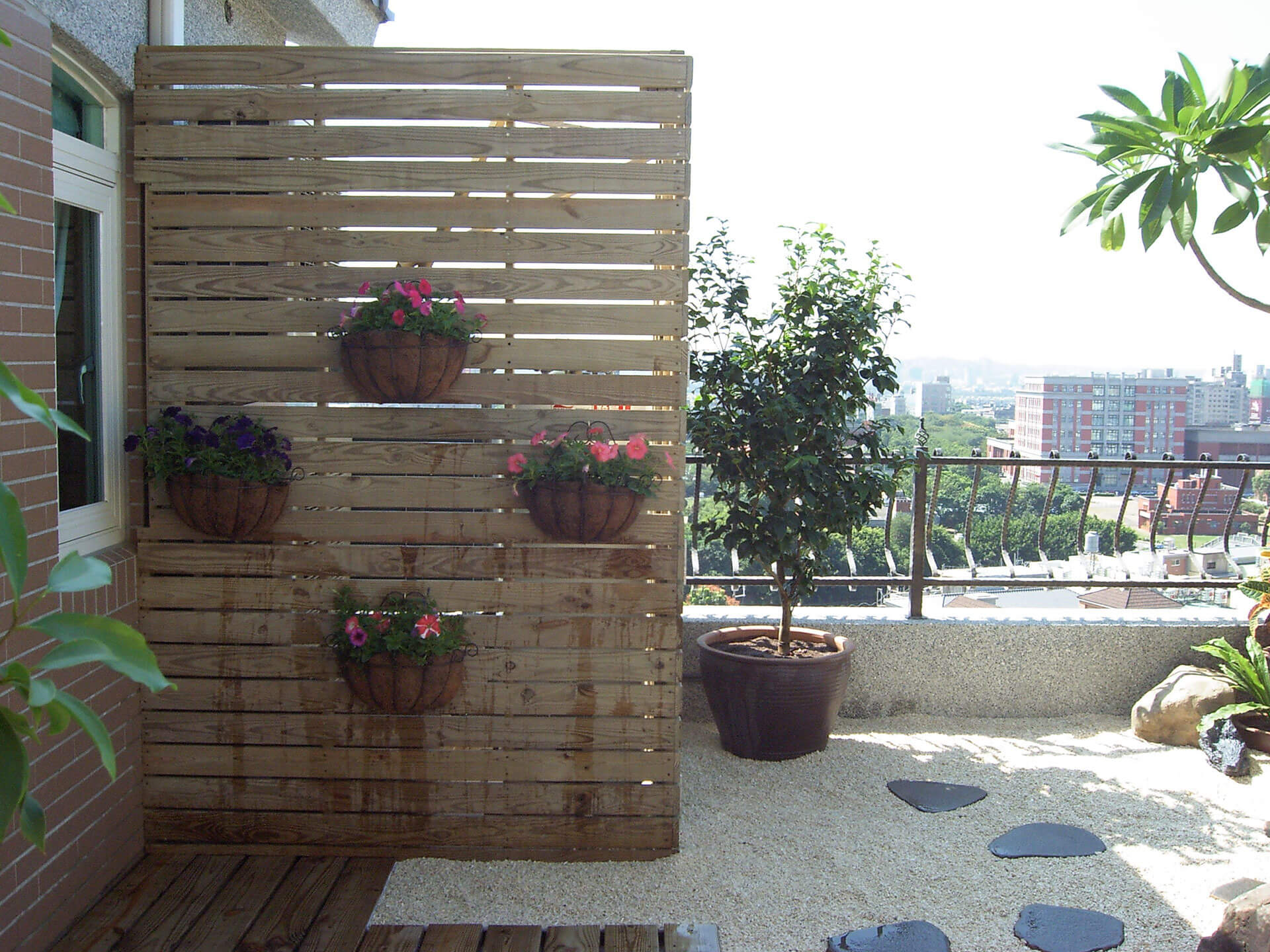 阳台绿化设计实景图图片